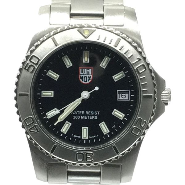 [Used] LUMINOX Quartz watch / SERIES 1580 / Analog / Stainless steel ...