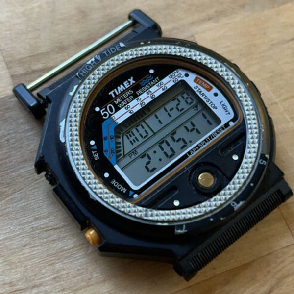 Rare Vintage TIMEX Blazer 707 Watch Head with Temperature  display picture 2