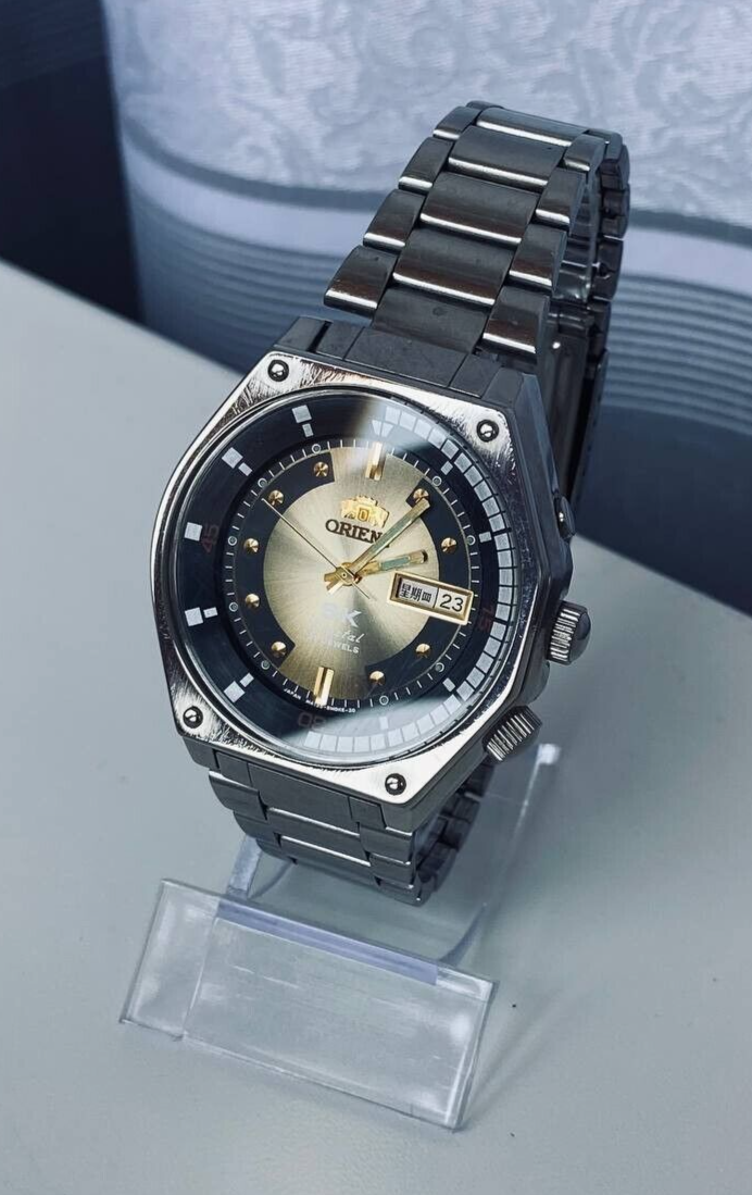 AMAZING ORIENT SK CRYSTAL AUTOMATIC JAPANESE WATCH Y469135A-4B CA