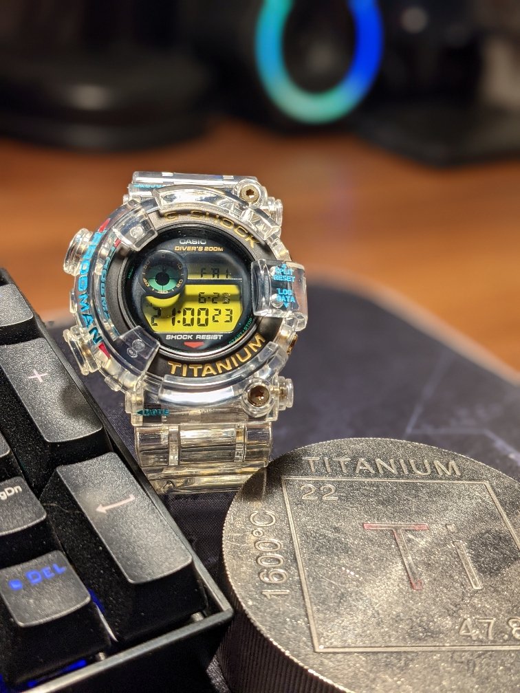 FS: Casio g-shock frogman, 7th frogman edition custom. DW-8201NT