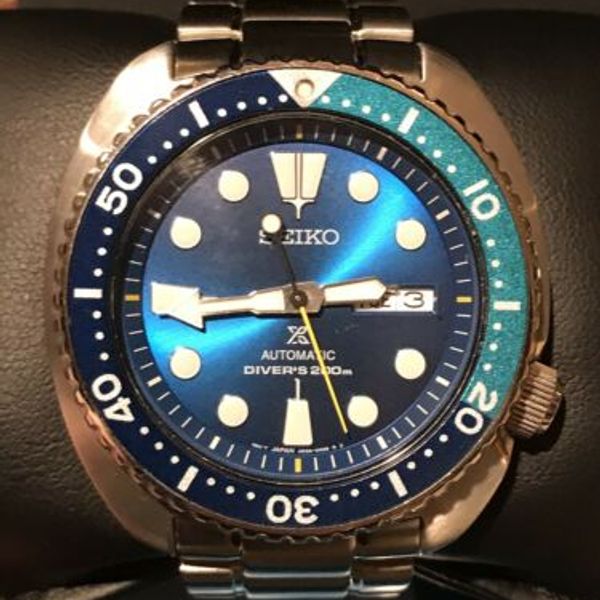 Seiko Prospex Blue Lagoon Turtle diver's watch 200m Limited Edition ...