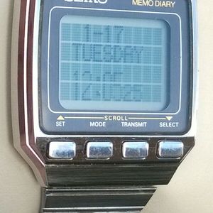 Seiko Memo Diary Vintage LCD Digital Watch UW02-0010 - Lovely example |  WatchCharts