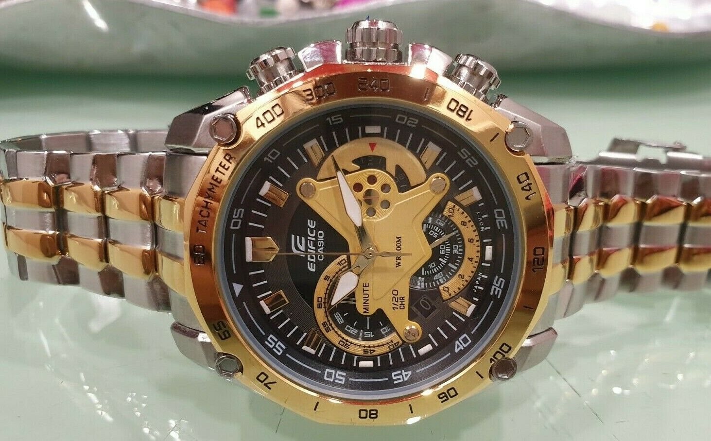 casio edifice 550 gold