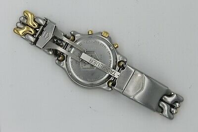 Tag Heuer S35.006 CG1120.BB0424 Watch Mens SEL Gold SS Link White