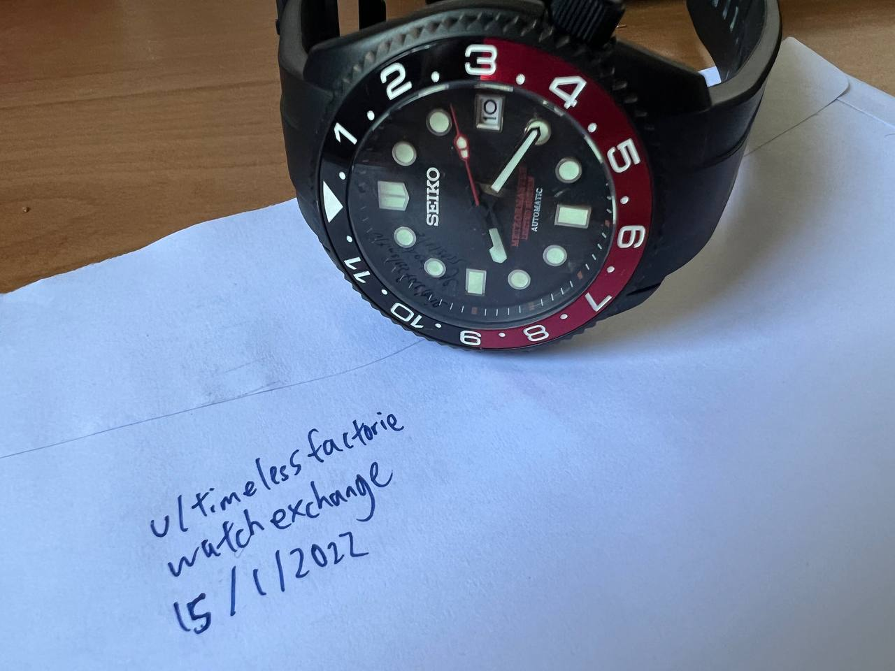 WTS SKX Meteorite dial METEORMASTER Seiko Mod watch