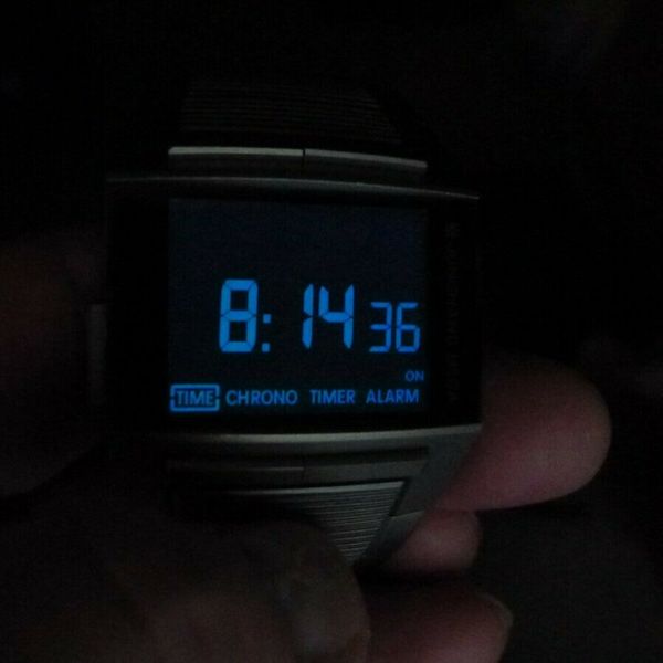 MENS JUNGHANS MEGA 1000 TITANIUM,NEW BATTERY,MULTI FUNCTION,BOXED,SPARE