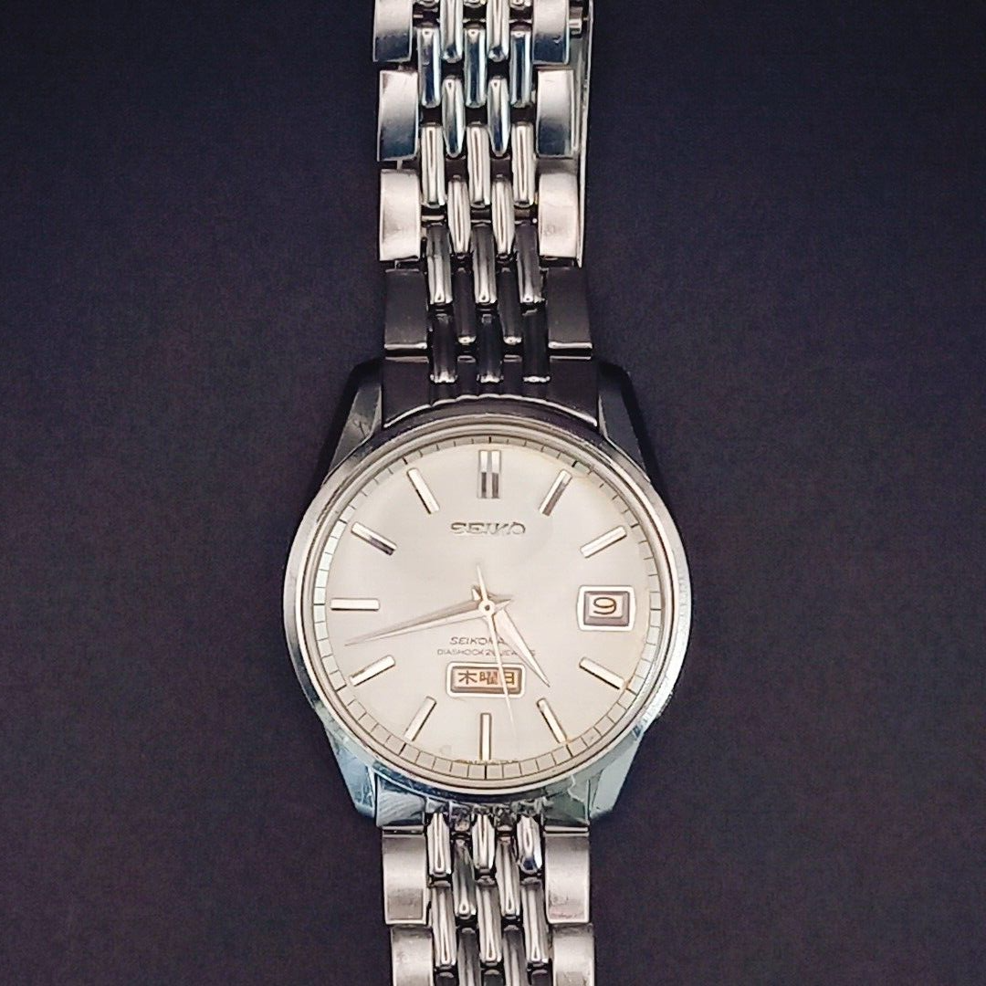 SEIKO SEIKOMATIC WEEKDATER 6206-8040 Vintage JAPAN 26J 【Mint】 SN