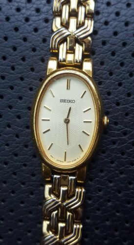 SEIKO ladies Vintage Quartz Watch goldplated 1N00 6M00 WatchCharts