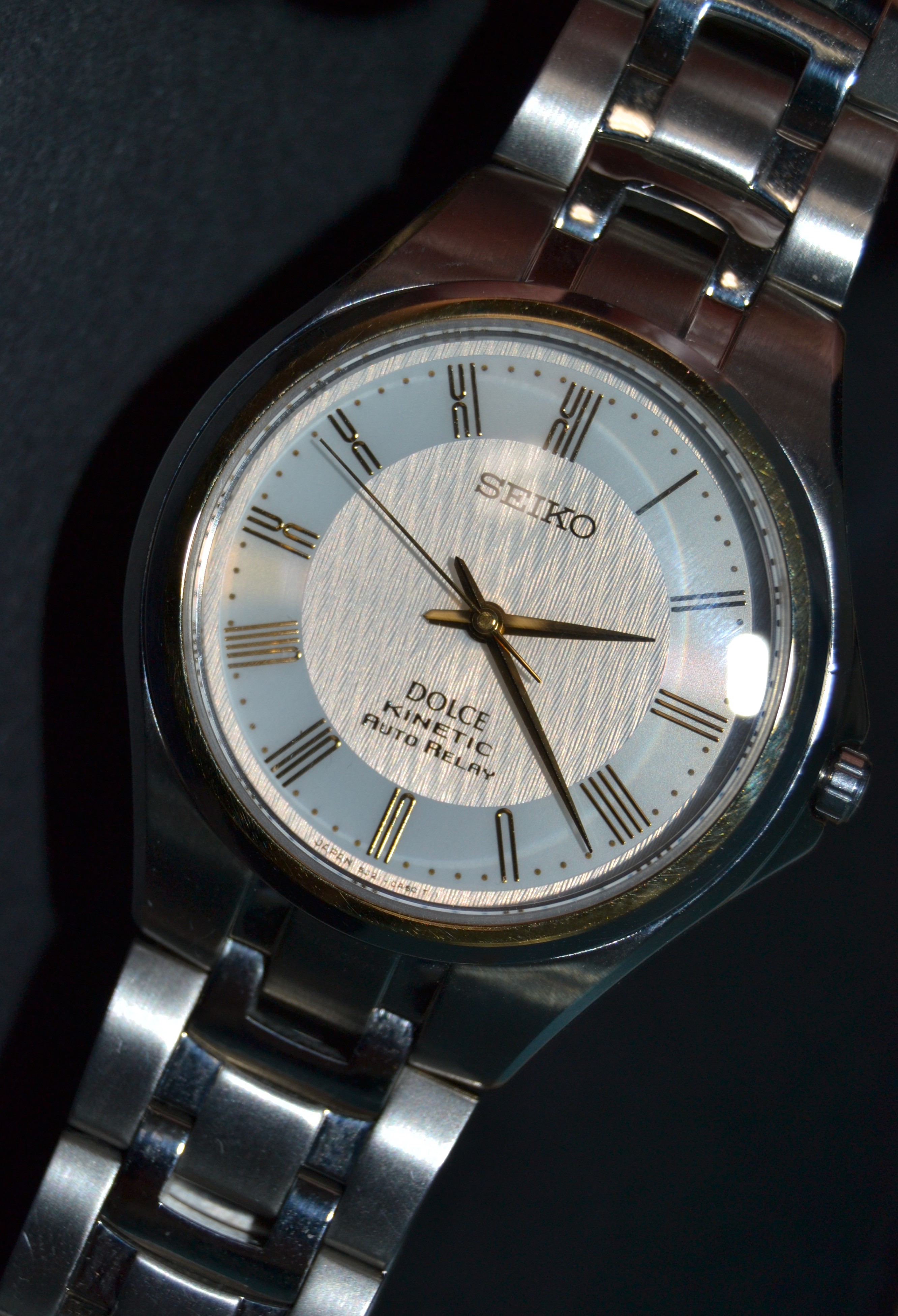 最新の激安 WTS] (PRICE DROP) Seiko Dolce Kinetic Auto Relay: Sapphire 腕時計