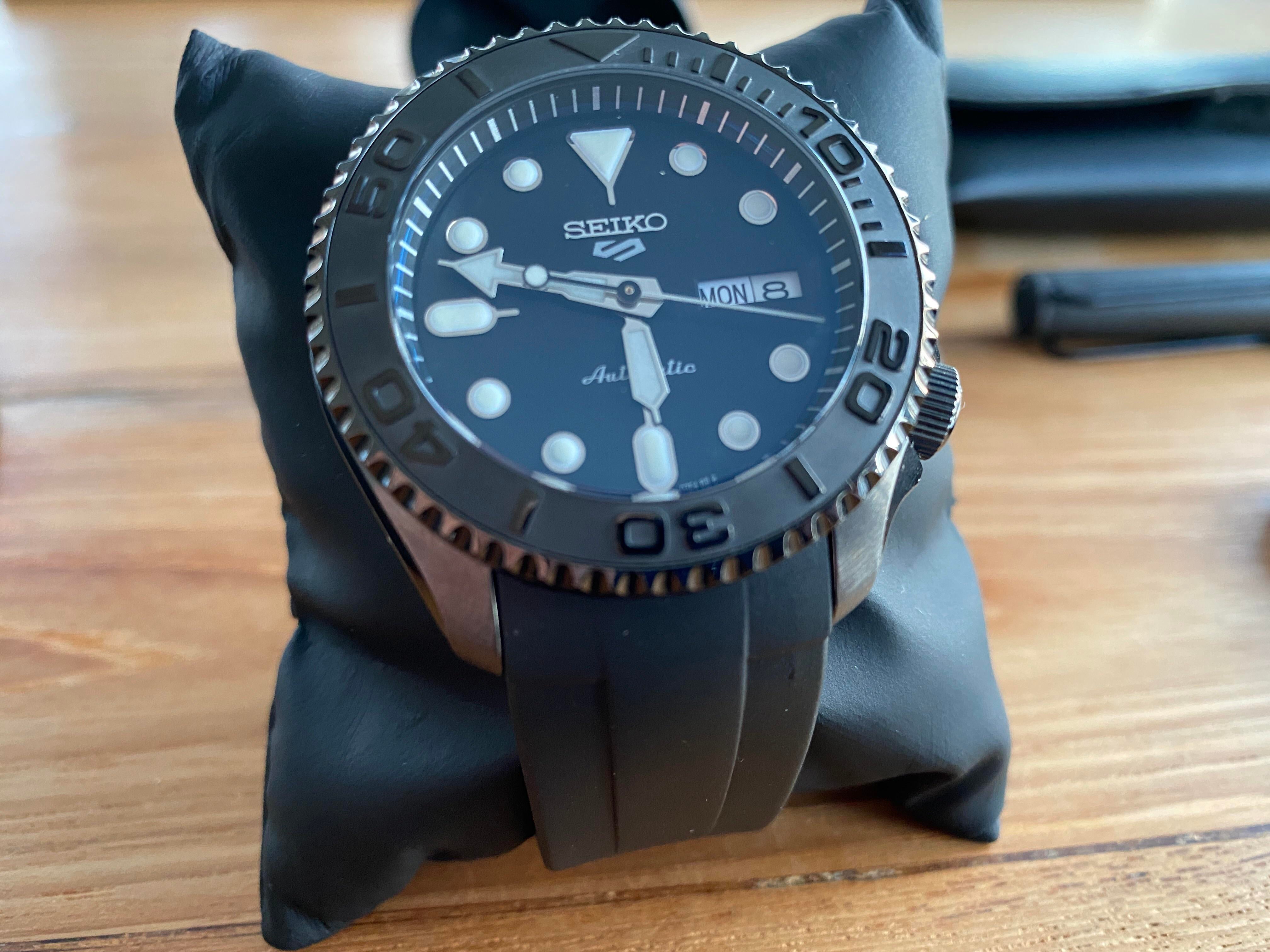 WTS] Seiko SRPD65 „5KX“ Mod „Gunmetal Stealth-Master“ | WatchCharts