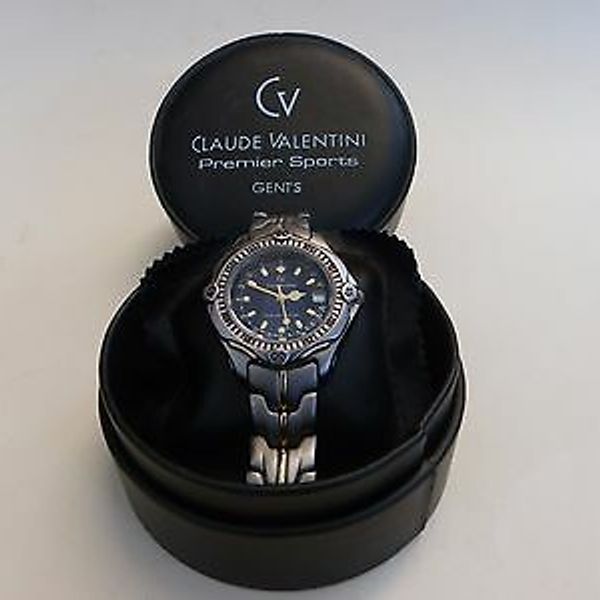 Claude Valentini Gent s Premier Sports Watch M1944RJ. WatchCharts Marketplace