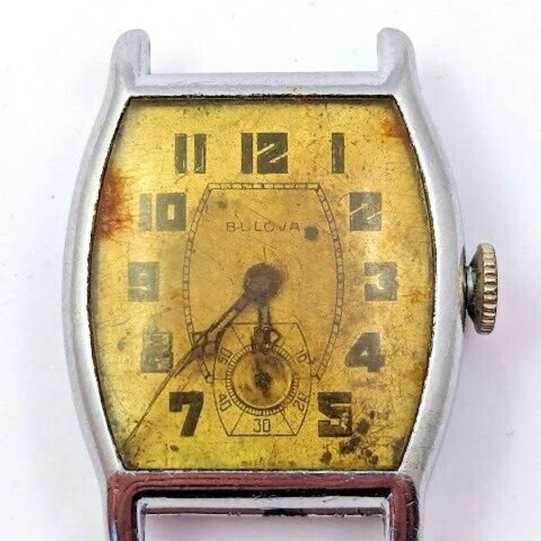 Vintage Bulova Men's Wrist Watch, 1930's, Vintage Watches | WatchCharts ...