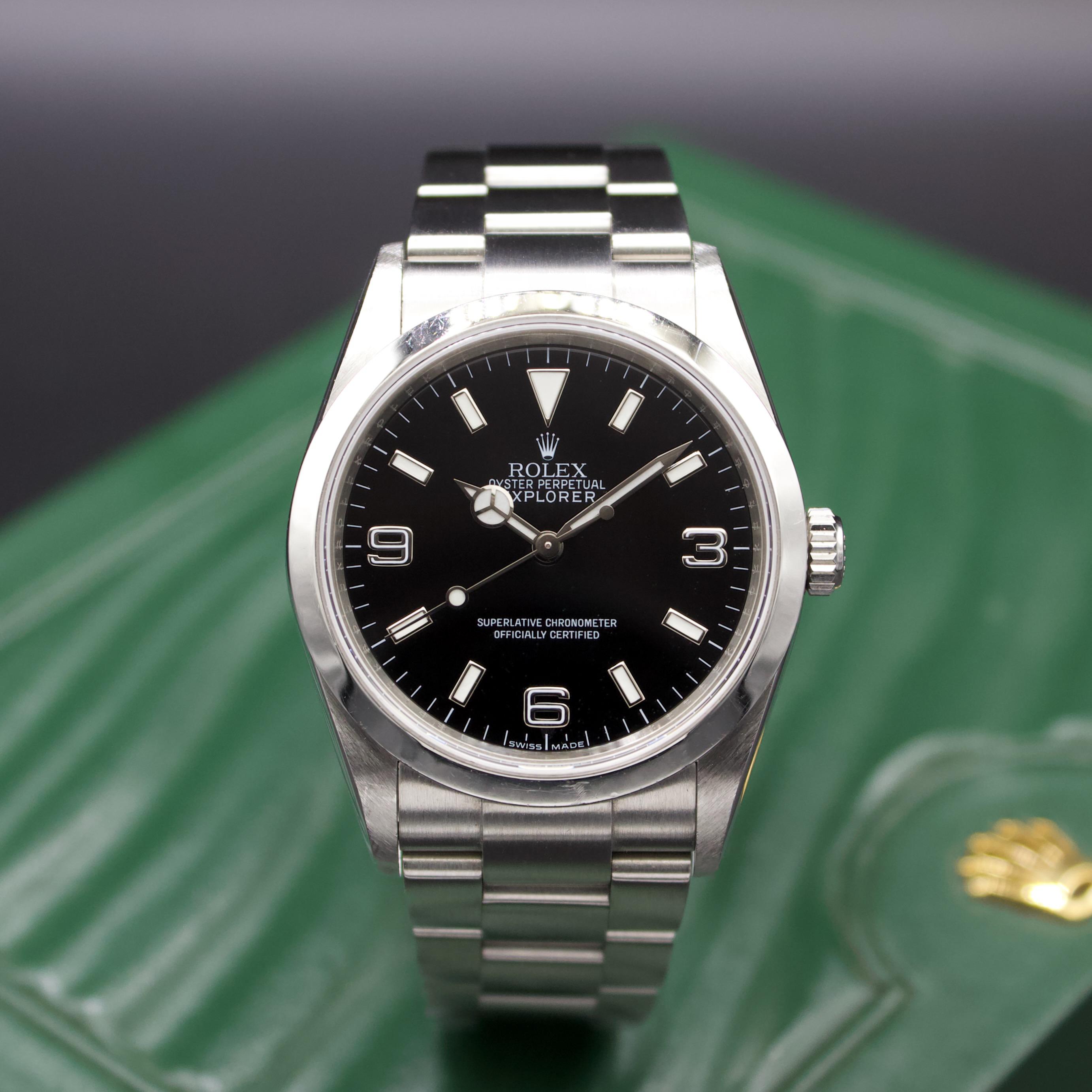 WTS 2009 Rolex Explorer 39 114270 Excellent Condition With Box