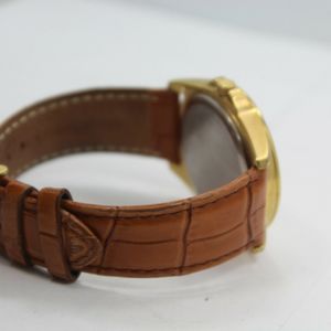 Citizen Quartz Wrist Watch Gold Tone 1102-S066816 Mens New Batt 
