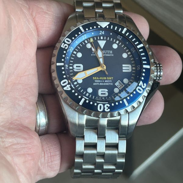 Sea Hum FSOT- Azimuth Sea Hum GMT. Full kit in amazing shape | WatchCharts ...