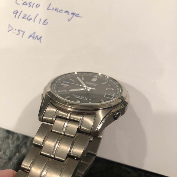 Wts Casio Lineage Liw T100td 1ajf The Poor Man S Oceanus Watchcharts