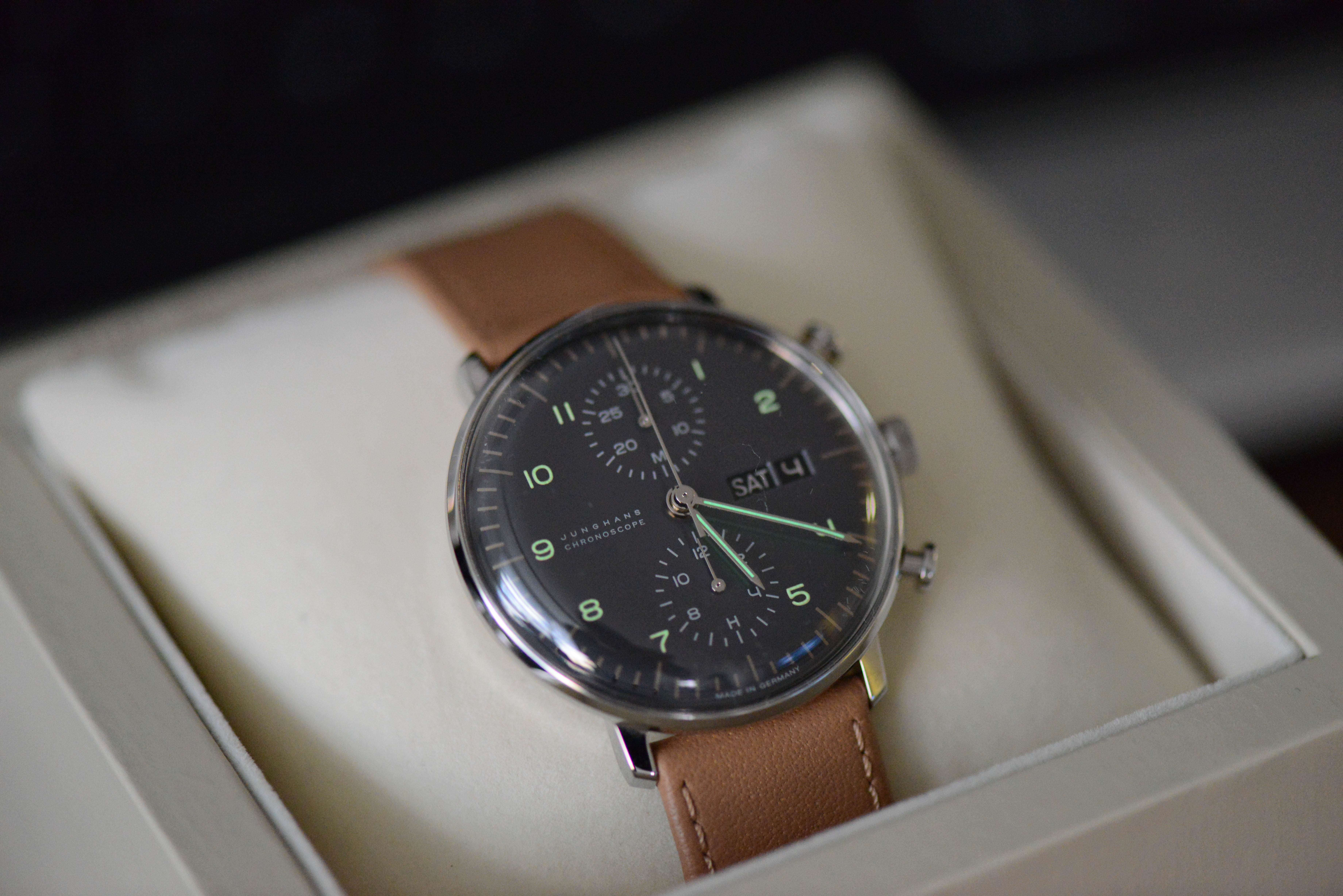 junghans max bill chronoscope reddit