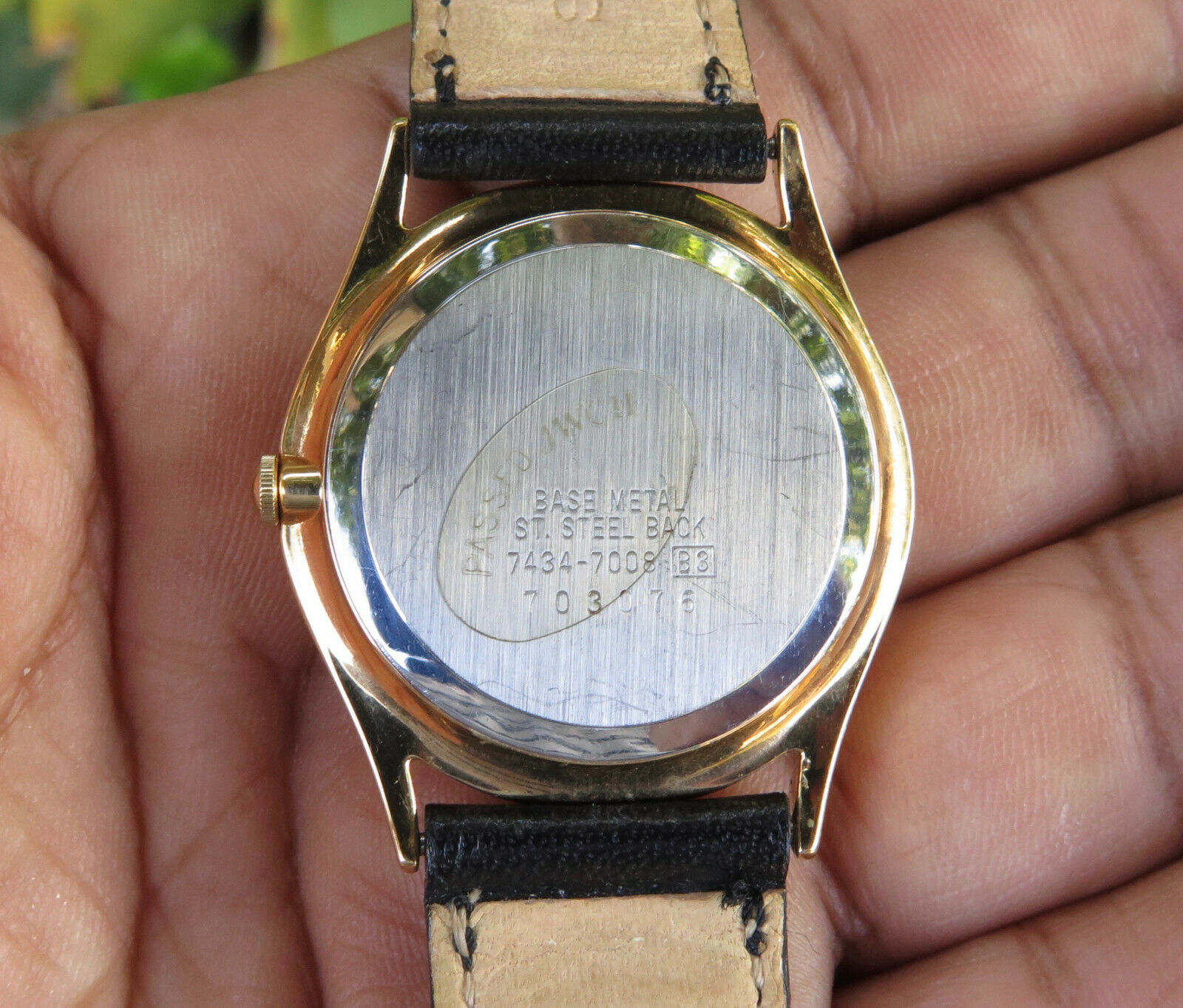 Vintage SEIKO 7434-7008 Moon Phase Quartz Watch Mid Size 32mm Moonphase |  WatchCharts