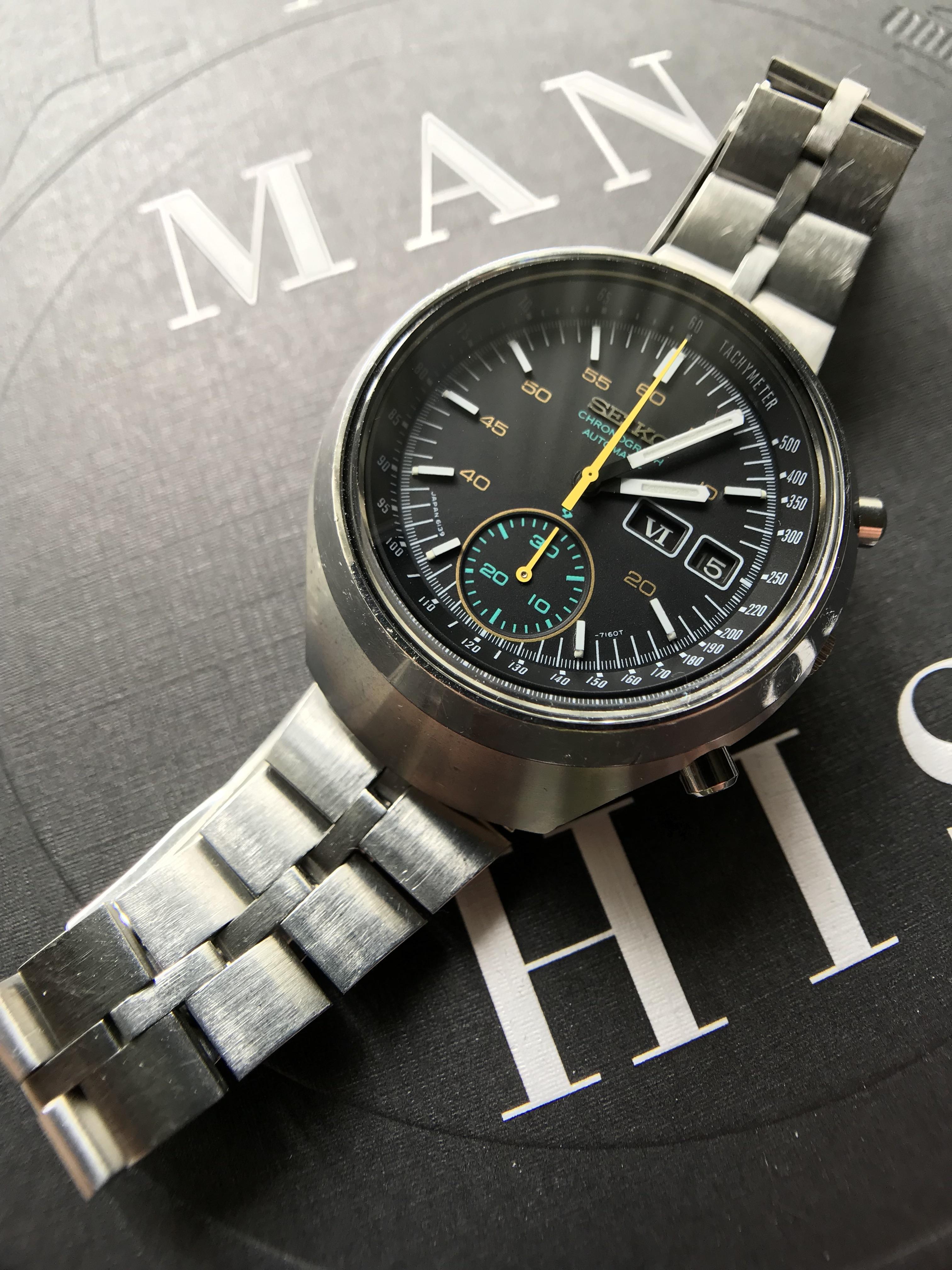 SEIKO セイコー フジツボ? 動きましたがジャンク扱いにて