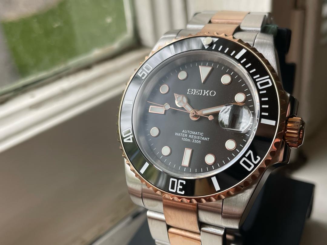 Seiko diver ceramic on sale bezel