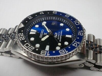 SEIKO 150M DATE DIVERS AUTO MENS WATCH 7002 7000 PADI BATMAN SN