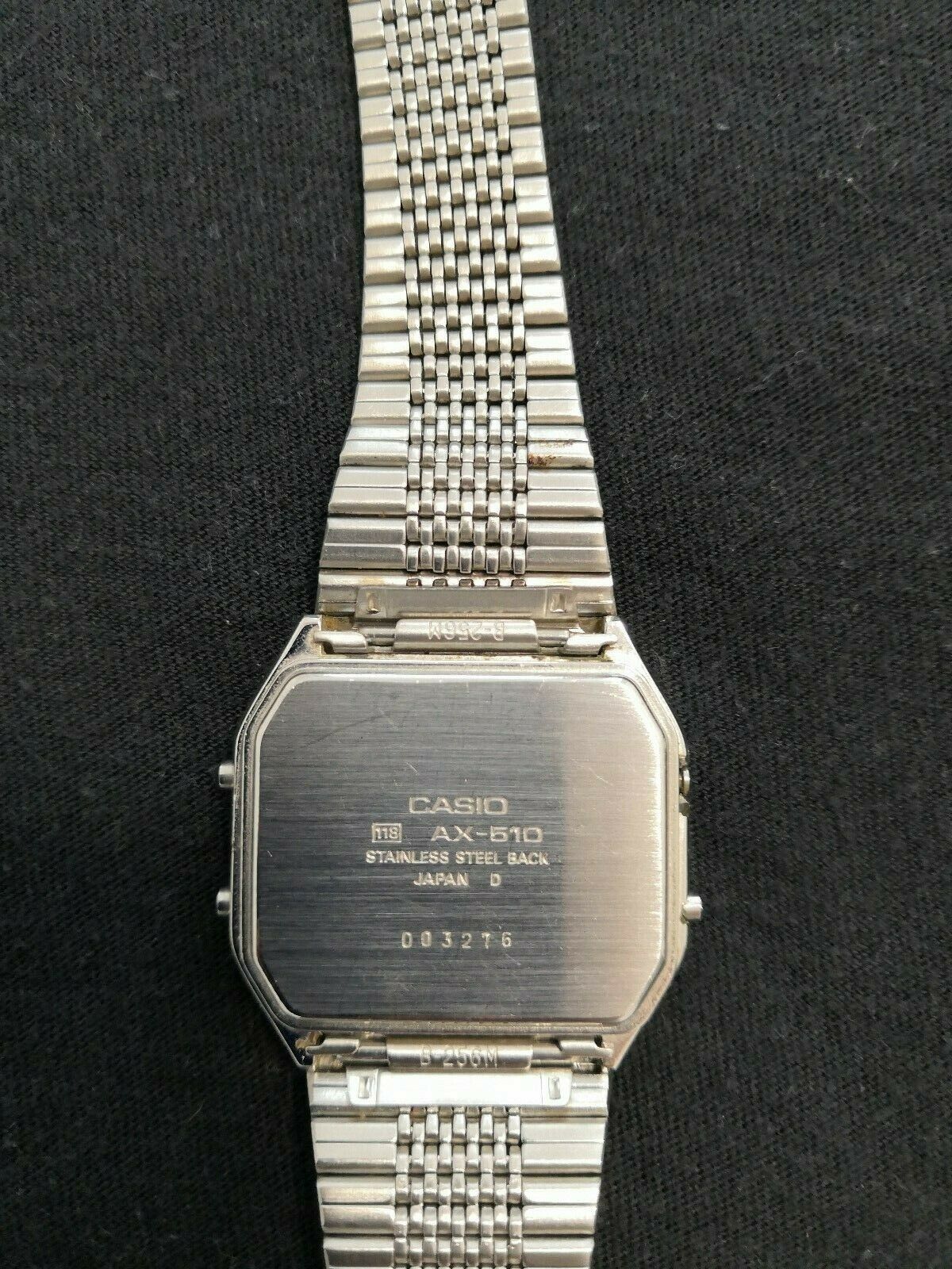 ULTRA ULTRA RARE CASIO AX-510 VINTAGE MODULE 118 MELODY + CALENDAR