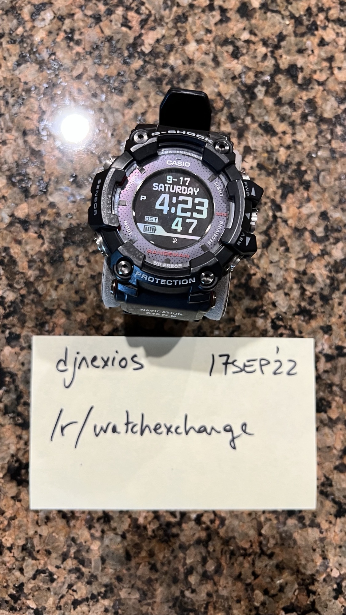 WTS] G-SHOCK GPR-B1000 King Rangeman GPS | WatchCharts