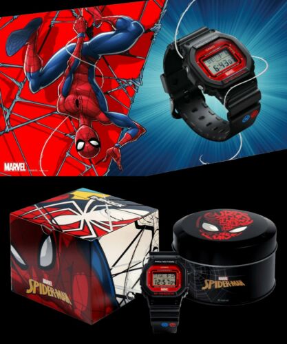 Casio G-Shock DW-5600-VT Spider-Man MARVEL | WatchCharts Marketplace