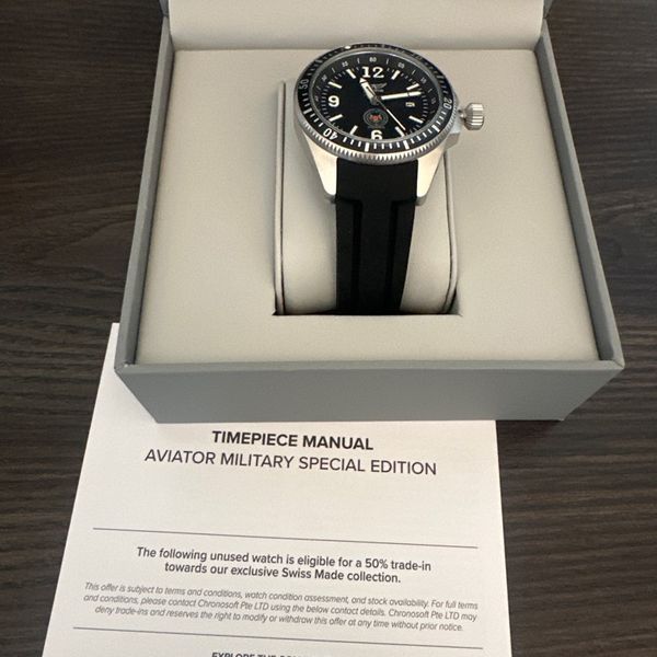 Saf Rod Watch Aviator SAF Military Special Edition Watch | WatchCharts Marketplace