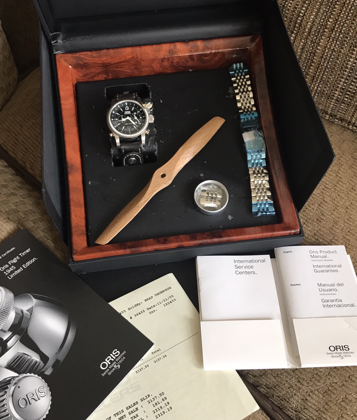 FS Oris Flight Timer 1945 Limited Edition WatchCharts