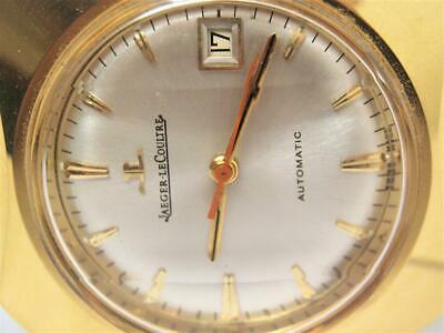 Vintage 18k Gold Plated JAEGER LeCOULTRE Watch c.1970s Cal. Z883