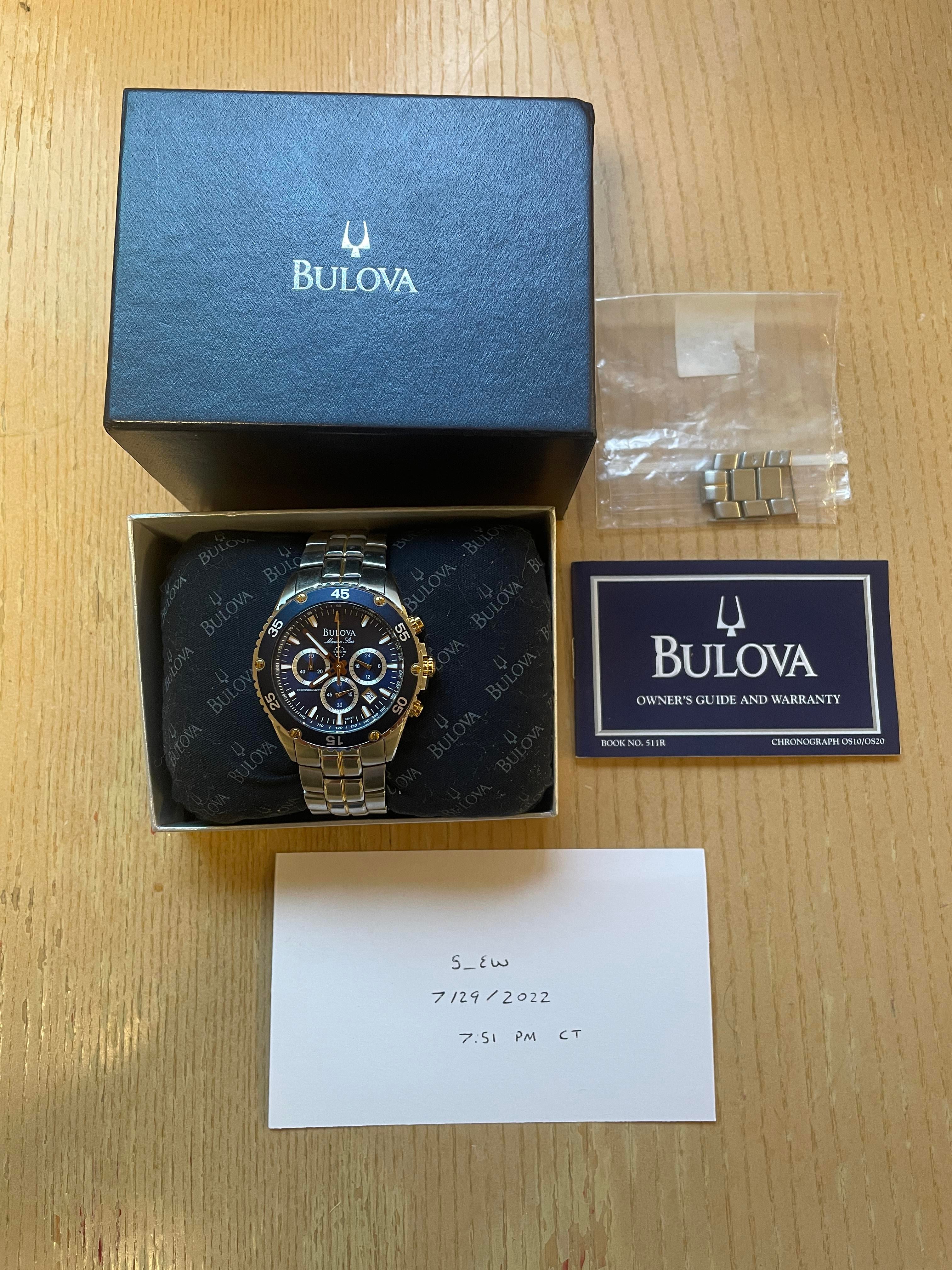 Bulova 98h37 hotsell