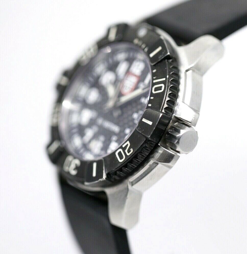 Luminox 6100/6200 Stainless Steel 45mm Case Rubber Swiss Quartz