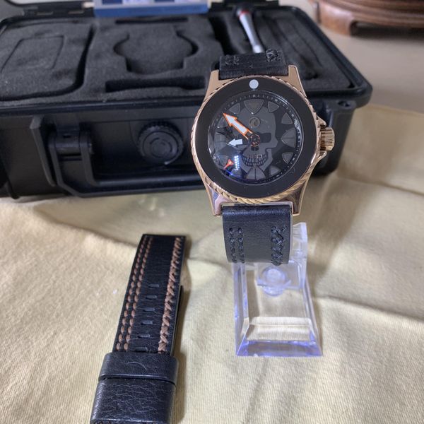 Helberg H2O Bronze Orca Skull Limited $1100 | WatchCharts