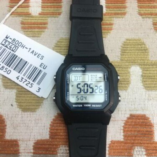 Casio Digital Lcd Sport Watch Model W 800h 1aves Watchcharts