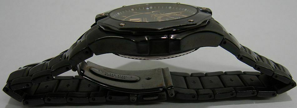 Seiko Men s Coutura Kinetic Perpetual Black Ion Watch 7D46 0AC8