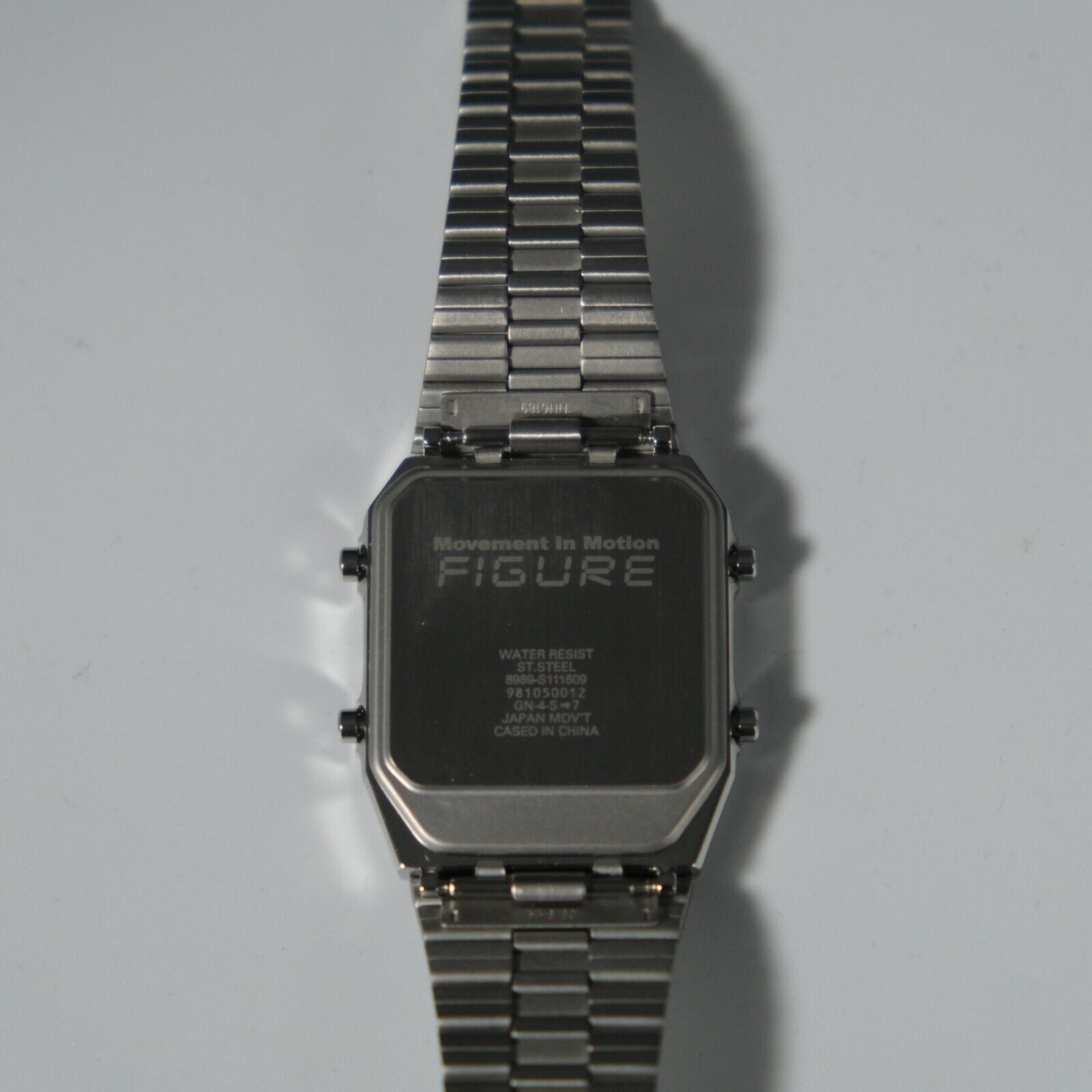 CITIZEN ×tictac FIGURE ANA-DIGI TEMP CITIZEN FIGURE ANA DIGI TEMP WATCH black gold Japan TICTAC