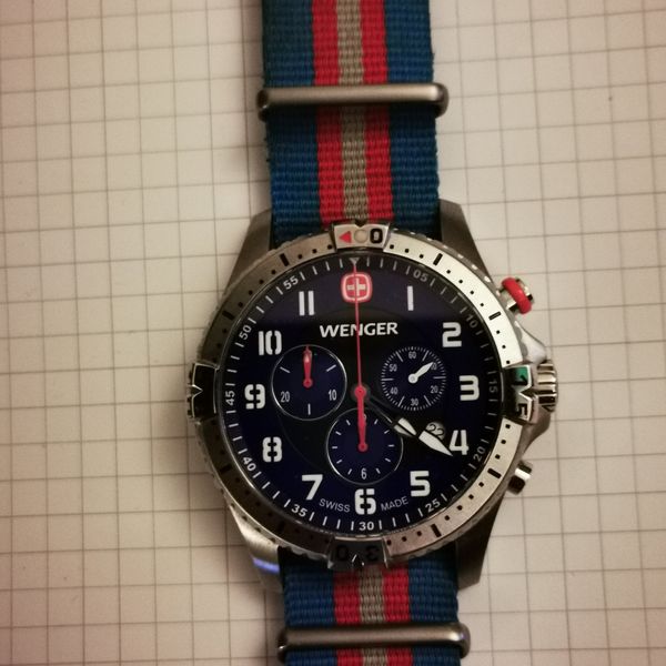 Fs Or Trade Wenger Squadron Chrono Watchcharts 9263