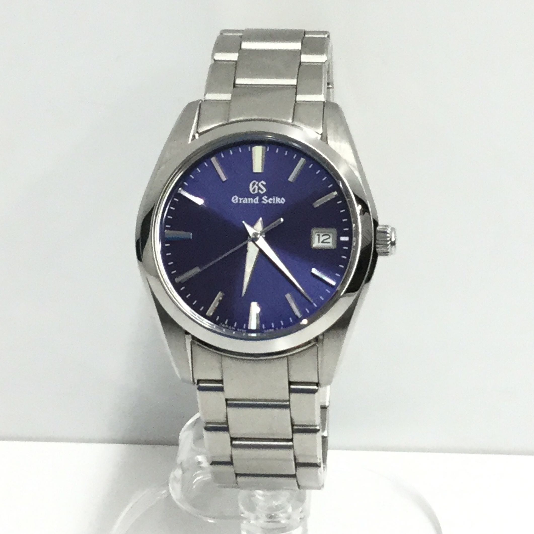 BNIB Grand Seiko Heritage Collection Quartz 9F 37mm SBGX265 Blue Dial Made  in Japan Stainless Steel Men Watch | WatchCharts