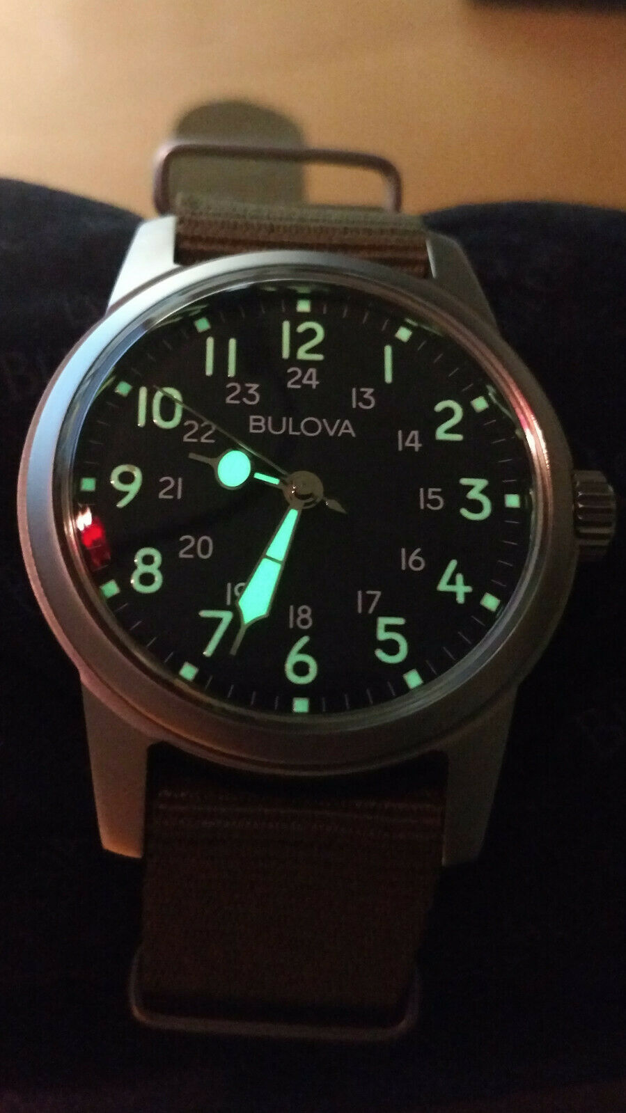 bulova wwii hack watch limited edition 96a19