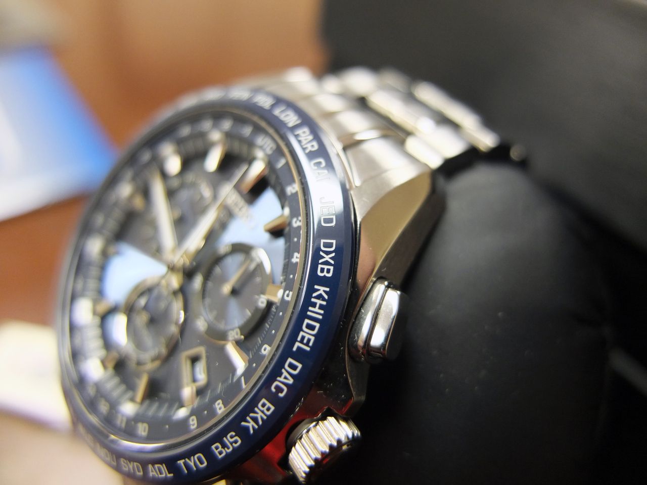 FS Brand New Seiko Astron SSE005 GPS Chronograph Titanium with Ceramic WatchCharts Marketplace
