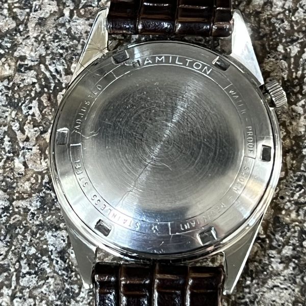 Very Nice 1959 Hamilton Converta III Electric Watch Serviced