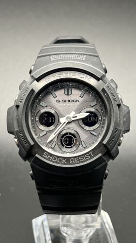 Casio G-SHOCK Wave Ceptor Tough Solar AWGM100B-1A Watch for Men