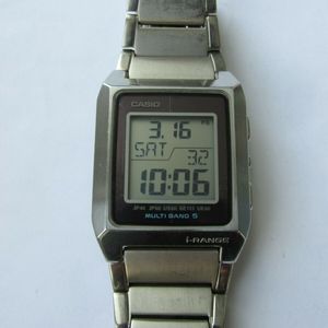 VINTAGE CASIO IRW-M200/WV-M401 i-RANGE TITANIUM MULTI BAND 5 TOUGH