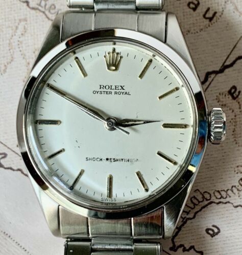 rolex oyster manual wind