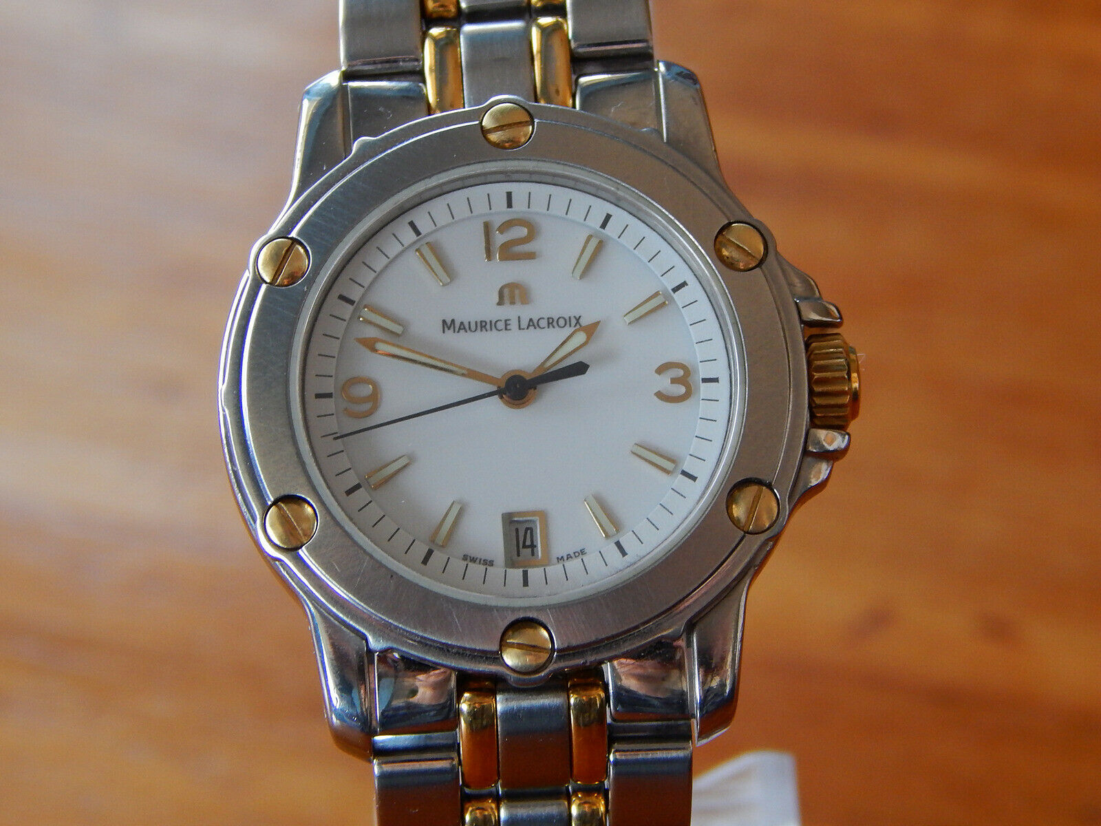 MAURICE LACROIX Authentic Two Tone Stainless Steel TIAGO Womens