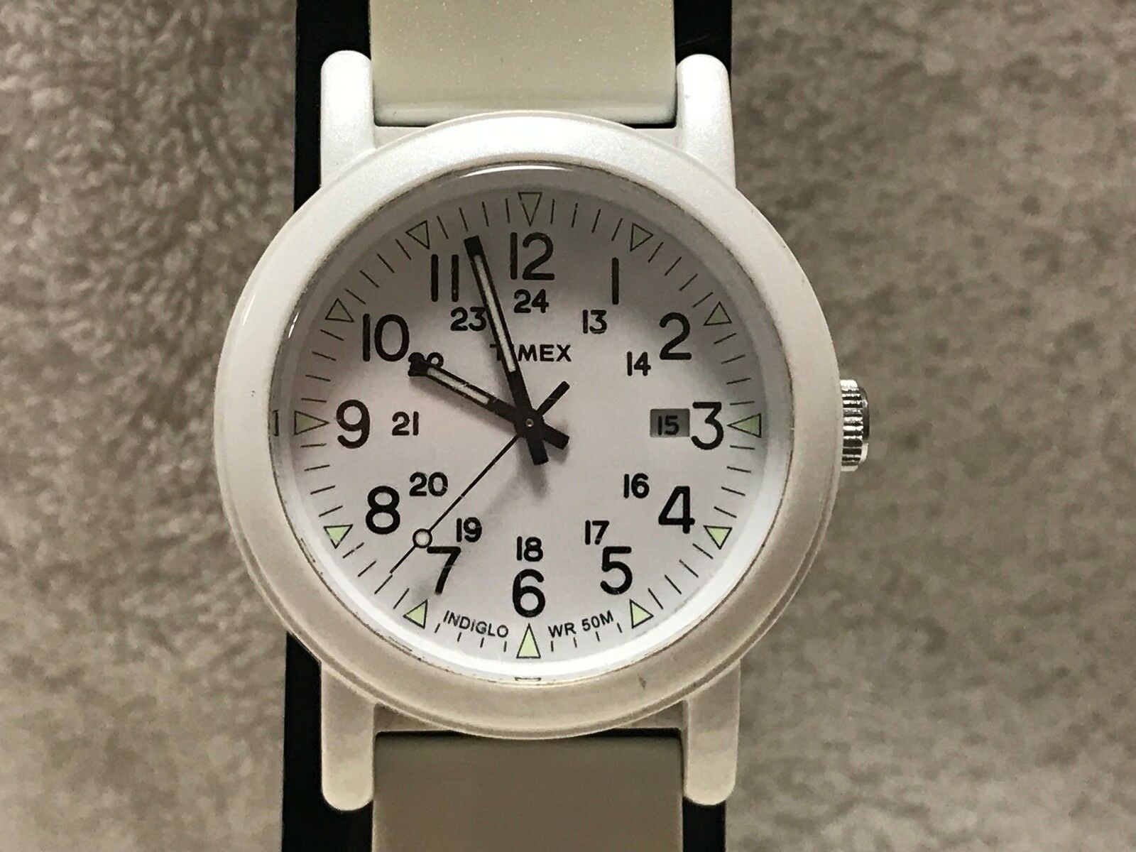 timex plastic watch