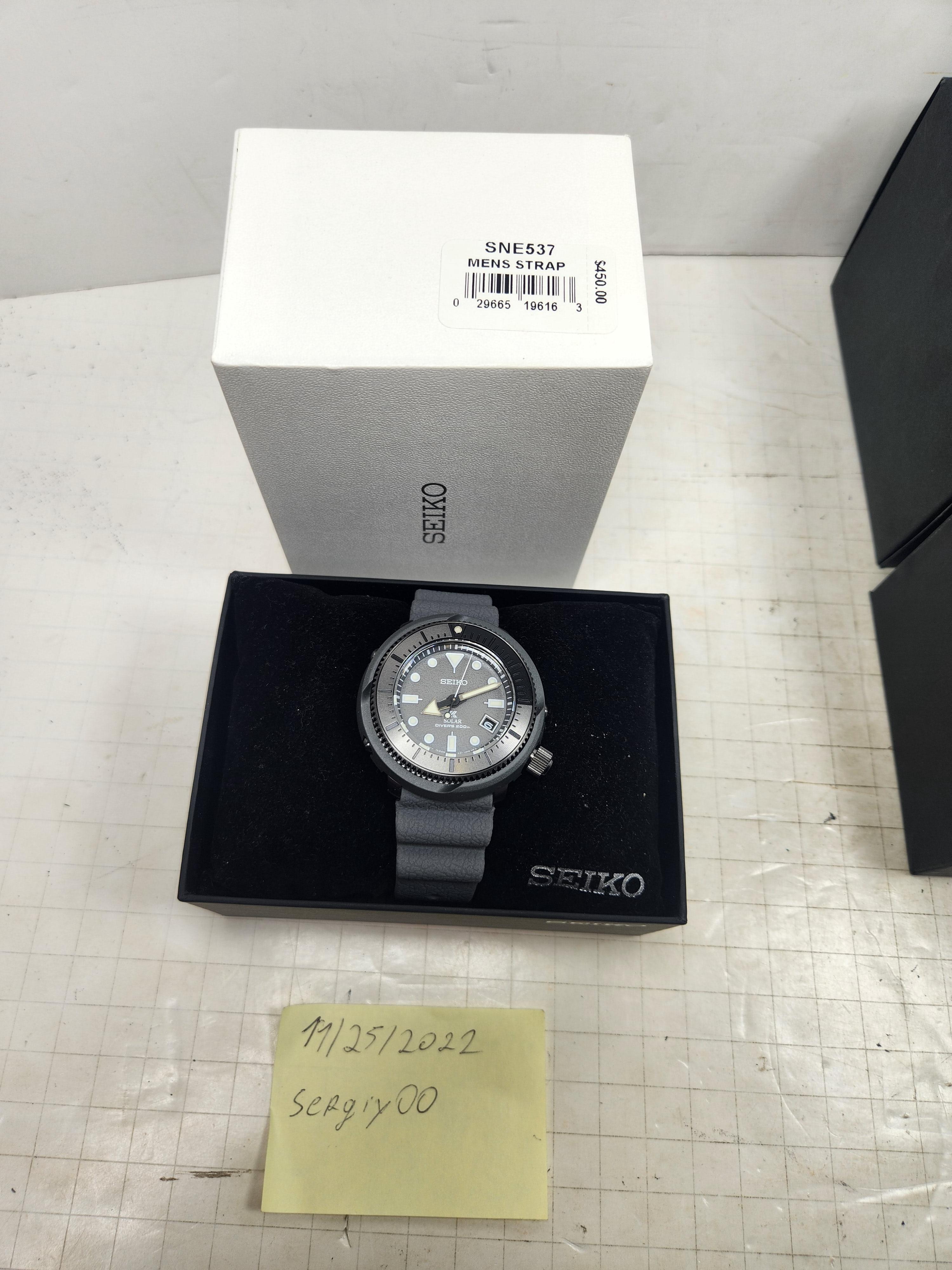 WTS New Seiko Diver SNE537 WatchCharts Marketplace