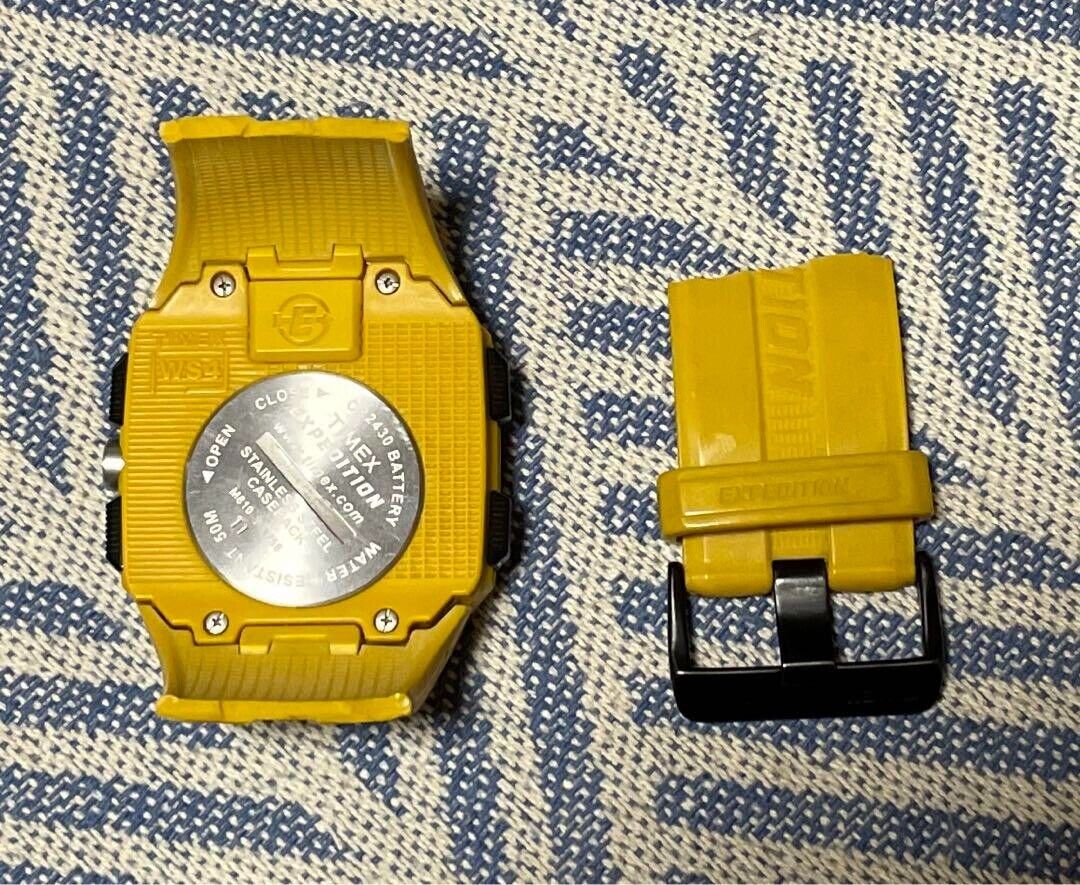 Timex Expedition WS4 Watch yello Altimeter Compass Barometer