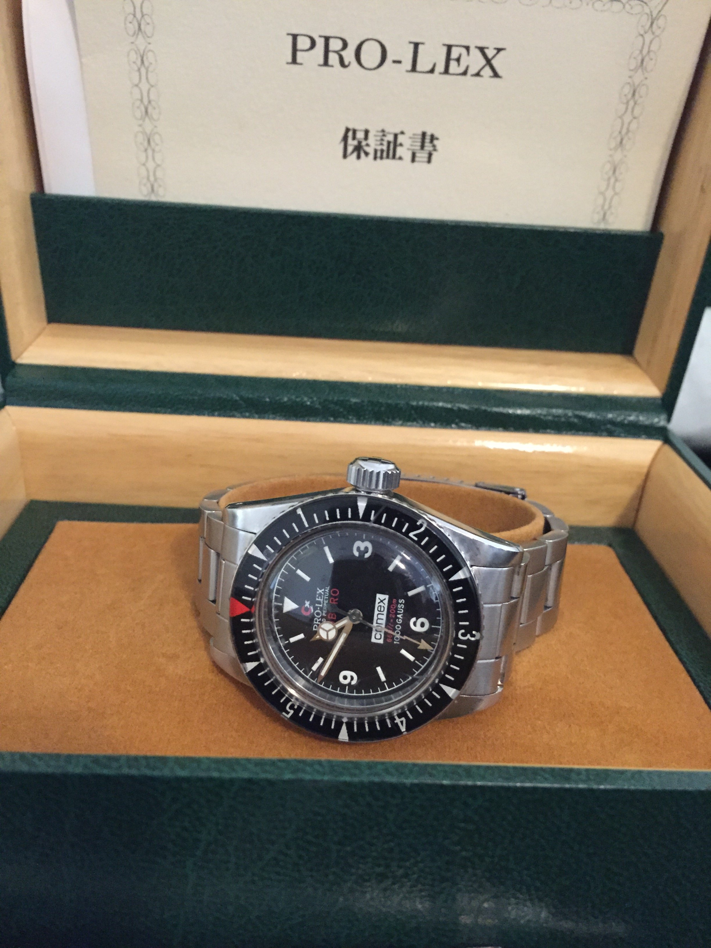 FS: RXW PRO-LEX SUBPRO COMEX 2000 - ROLEX MILGAUSS SUBMARINER